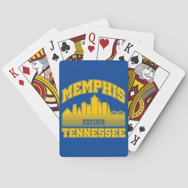 Baralho Memphis, Tennessee (Verso)