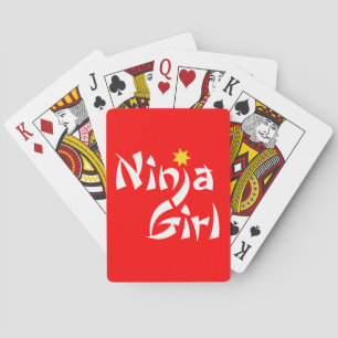 Baralho Menina de Ninja