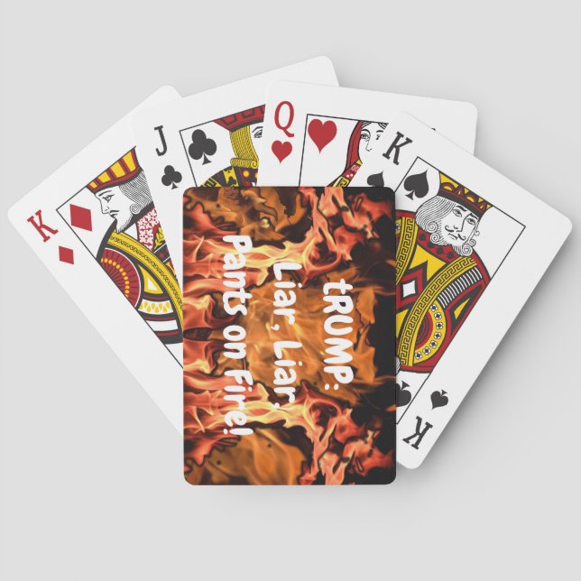 Baralho Mentiroso, Mentiroso, Calças em Fogo! (alterar pal (Verso)