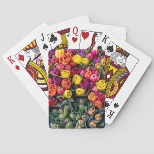 Baralho Mercado de Flores Frescas – Floral Vibrante