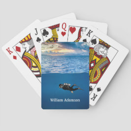 Baralho Mergulho no Sunset personaliza