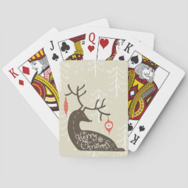 Baralho Merry Christmas Reindeer Cozy