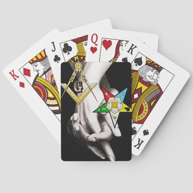 Baralho Mestre Mason/ Estrela Oriental (Verso)