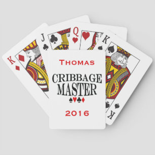 Baralho Mestre personalizado de Cribbage