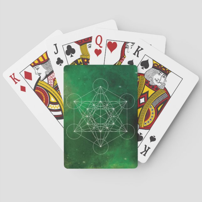 Baralho Metatron, chakra,zen,geométrico sagrado, anjo (Verso)