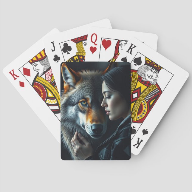 Baralho Meu Amigo - Lobo (Verso)