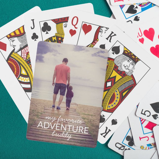 Baralho Meu Dia de os pais de Foto Amigo de Aventura Favor (Criador carregado)