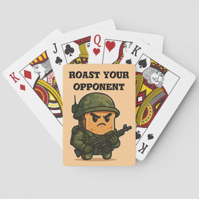 Baralho | Millitary Tost | Roast your oponent  (Verso)