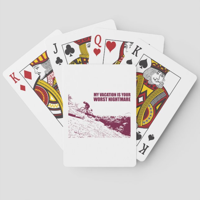 Baralho Minha Férias É Seu Pior Pesadelo (Verso)