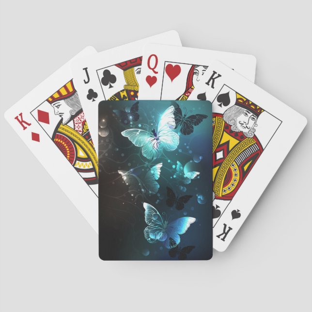 Baralho Mint Night Butterflies (Verso)