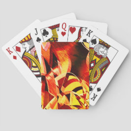 Baralho Mistura de amarelinho com vermelho escuro, forte l