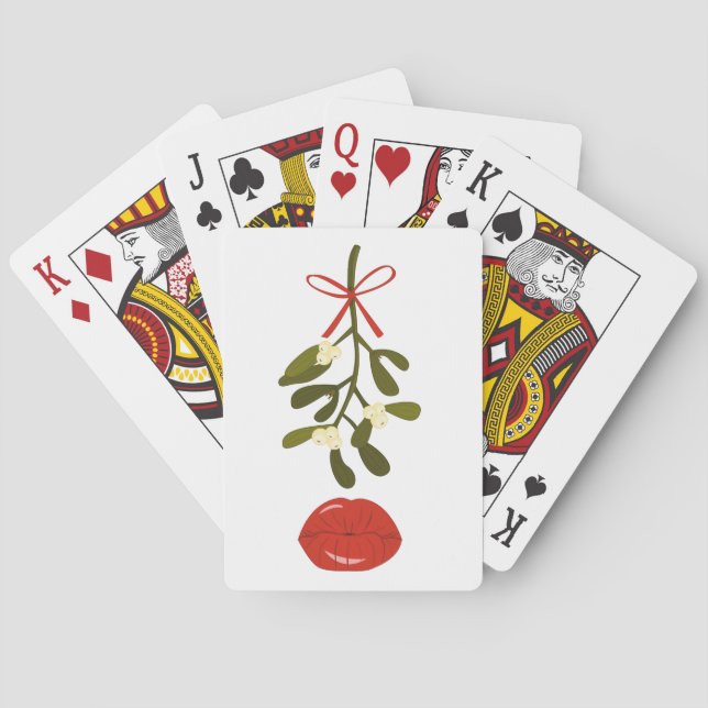 Baralho Mistura e Lábios de Beijo (Verso)