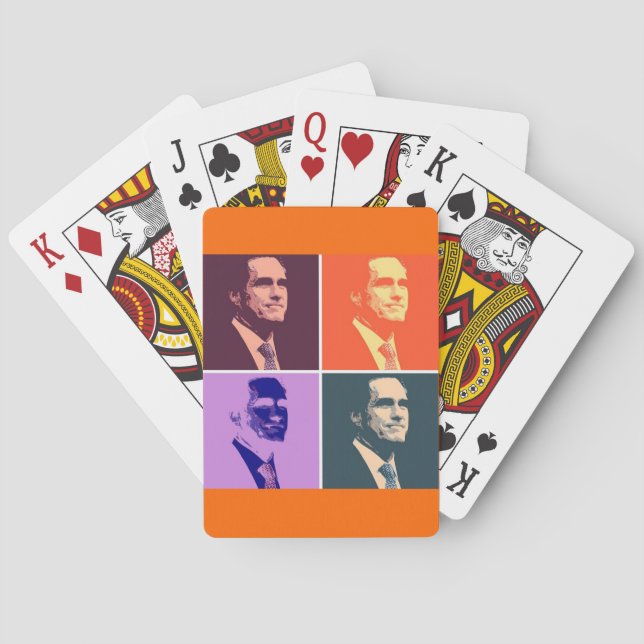 Baralho Mitt Romney (Verso)