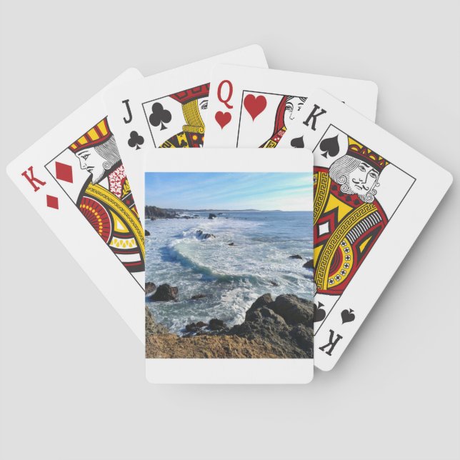 Baralho Modelo da placa de bicicleta - Personalizada (Verso)