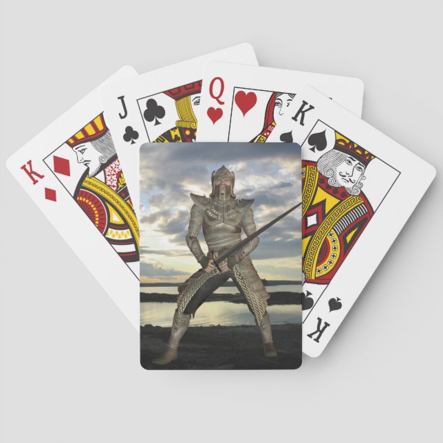 Baralho Modelo da placa de bicicleta - Personalizada (Verso)