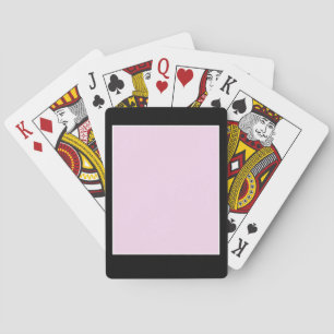 Baralho Modelo de Cartões de Reprodução de Poker Preto