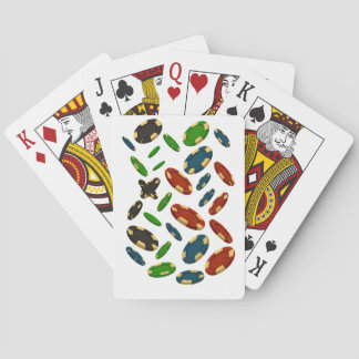 Baralho "Modern Casino Chips 3D Art Design"