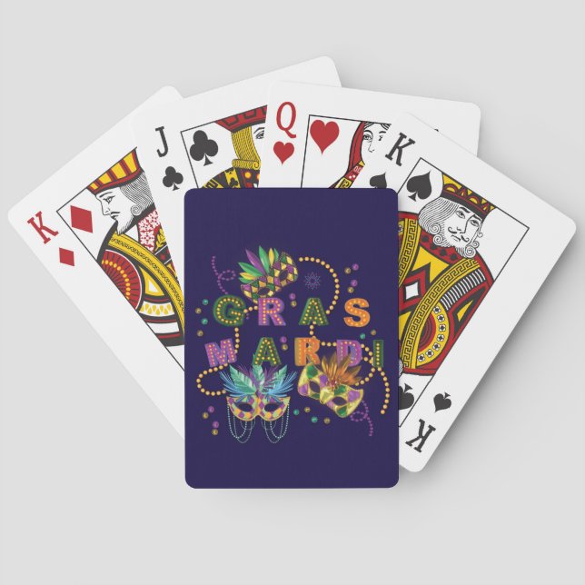 Baralho Modern Mardi Gras (Verso)