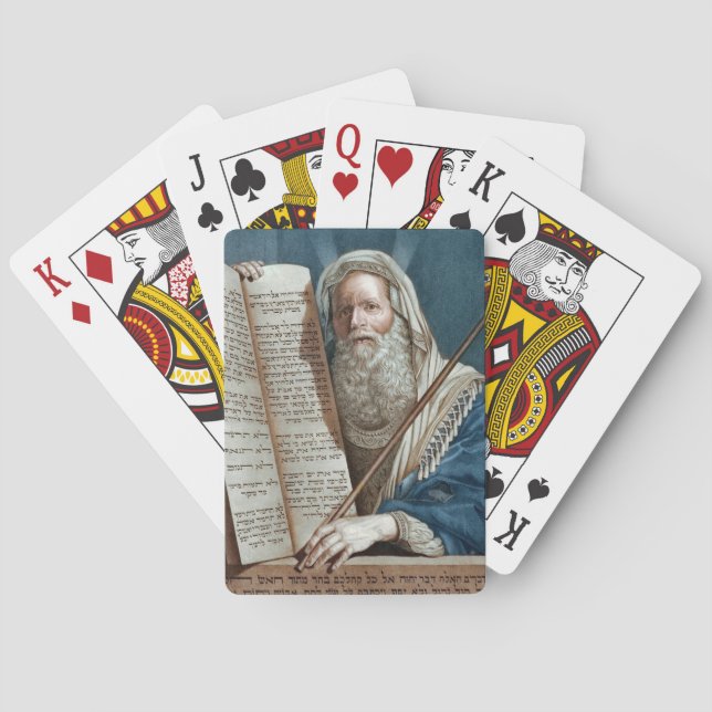 Baralho Moisés e os Dez Mandamentos (Verso)
