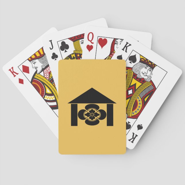 Baralho Mokko em cartas de jogar bicicleta de hut (Verso)