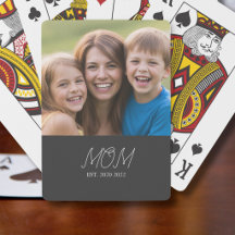 Mom Established Modern Script Black 3 Photo