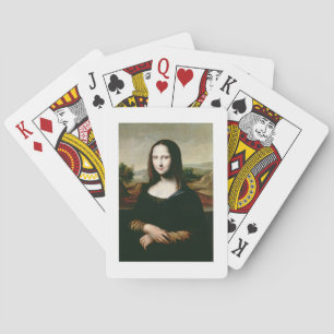 Baralho Mona Lisa, cópia da pintura por Leonardo a