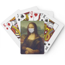 Mona lisa numa máscara cirúrgica leonardo da Vinci