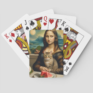 Baralho Mona Lisa & seu gato - Vibrações de verão \