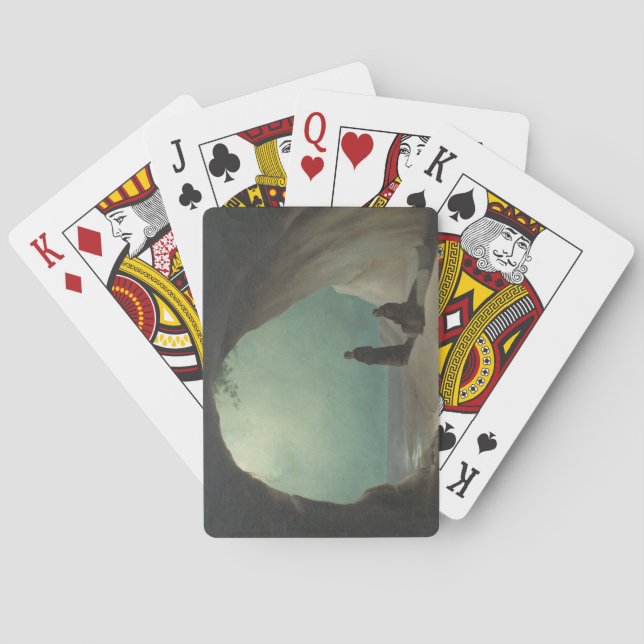 Baralho Monges em Grotto (por Carl Blechen) (Verso)