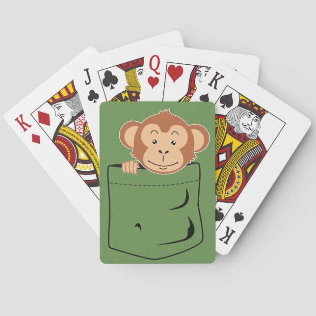 Baralho Monkey in pocket (Verso)