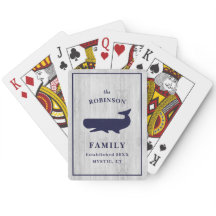 Monograma de Sobrenome de Família Náutica Casa de 