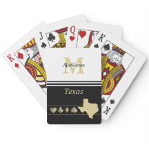 Monograma Dourado Silhouette Texas