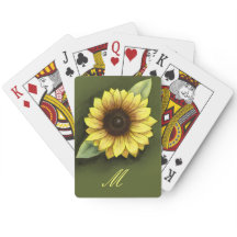 Monograma e girassol