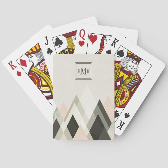 Baralho Monograma| Montanhas para além das montanhas III (Verso)