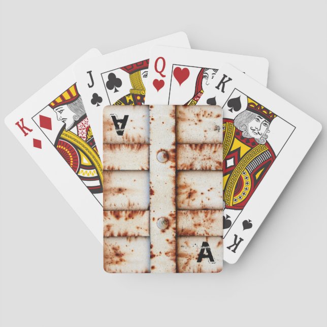 Baralho Monograma Rusty Metal (Verso)