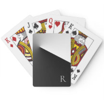 Monograma Simples Branco Preto