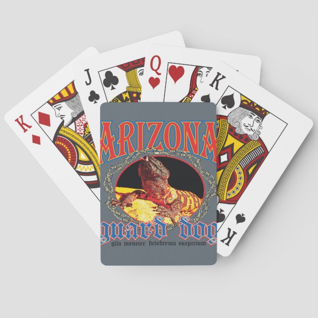 Baralho Monstro de Gila do Arizona (Verso)