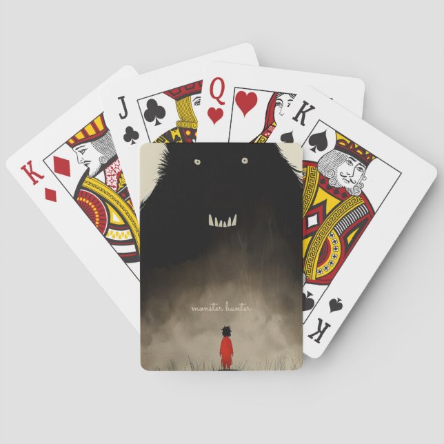 Baralho Monstro e Criança (Verso)