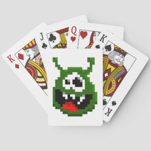 Baralho Monstro Verde - Arte Pixel