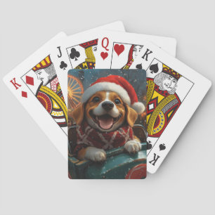 Baralho Montanha-russa de Cachorro Beagle Natal