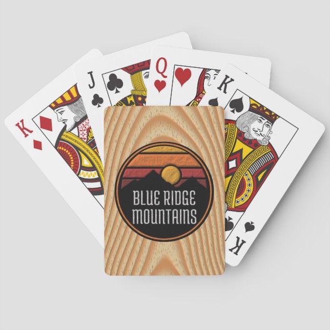 Baralho Montanhas Blue Ridge (Verso)