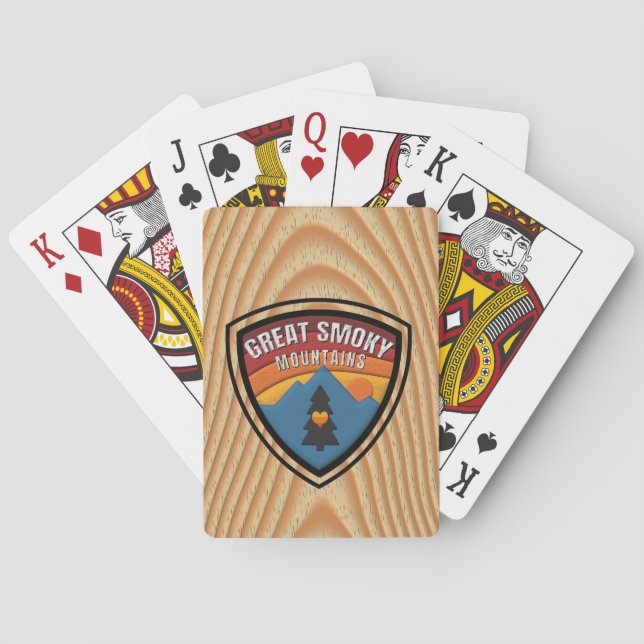 Baralho Montanhas do enfumaçado (Verso)