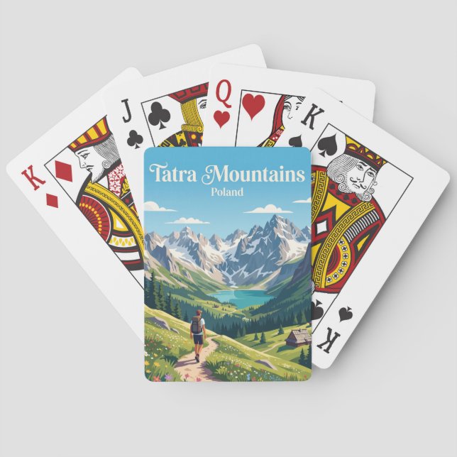 Baralho Montanhas Tatra Polônia (Verso)