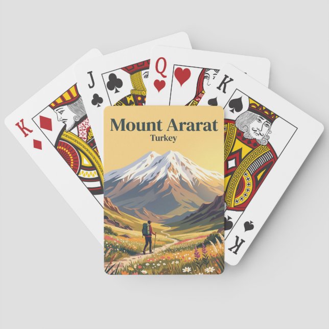 Baralho Monte Ararat Turquia (Verso)