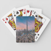 Baralho de cartas em folha de ouro - Burj Al Arab Hotel