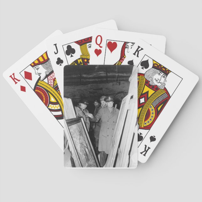 Baralho Monumentos Homens jogando cartas (Verso)