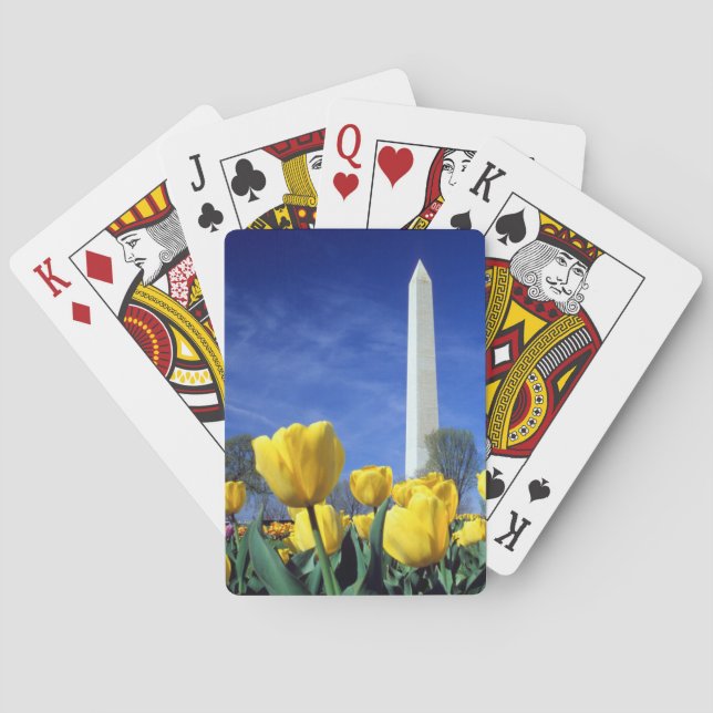 Baralho Monumentos | Monumento a Washington em Primavera (Verso)
