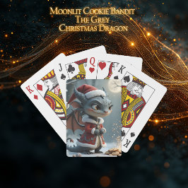 Baralho Moonlit Cookie Bandit – The Grey Christmas Dragon.