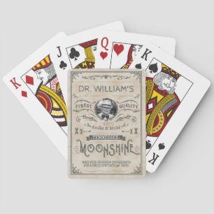 Baralho Moonshine o costume engraçado da medicina do