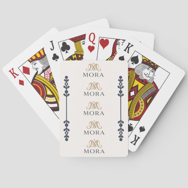 Baralho MORA Ritual Poker Cards  (Verso)